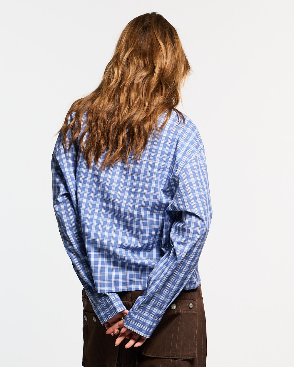 CROSS SHIRT BLAU
