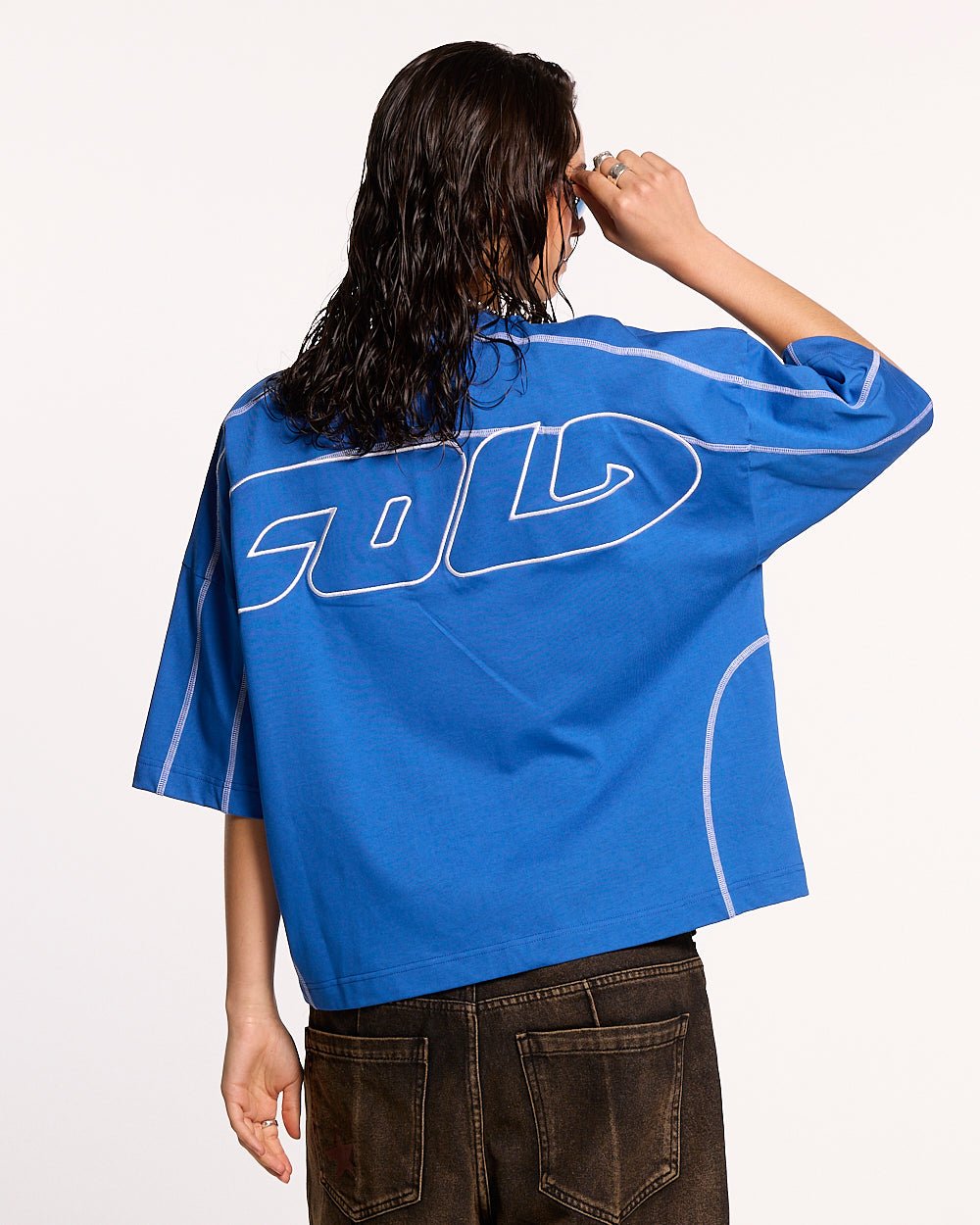 ROLLER TEE BLAU