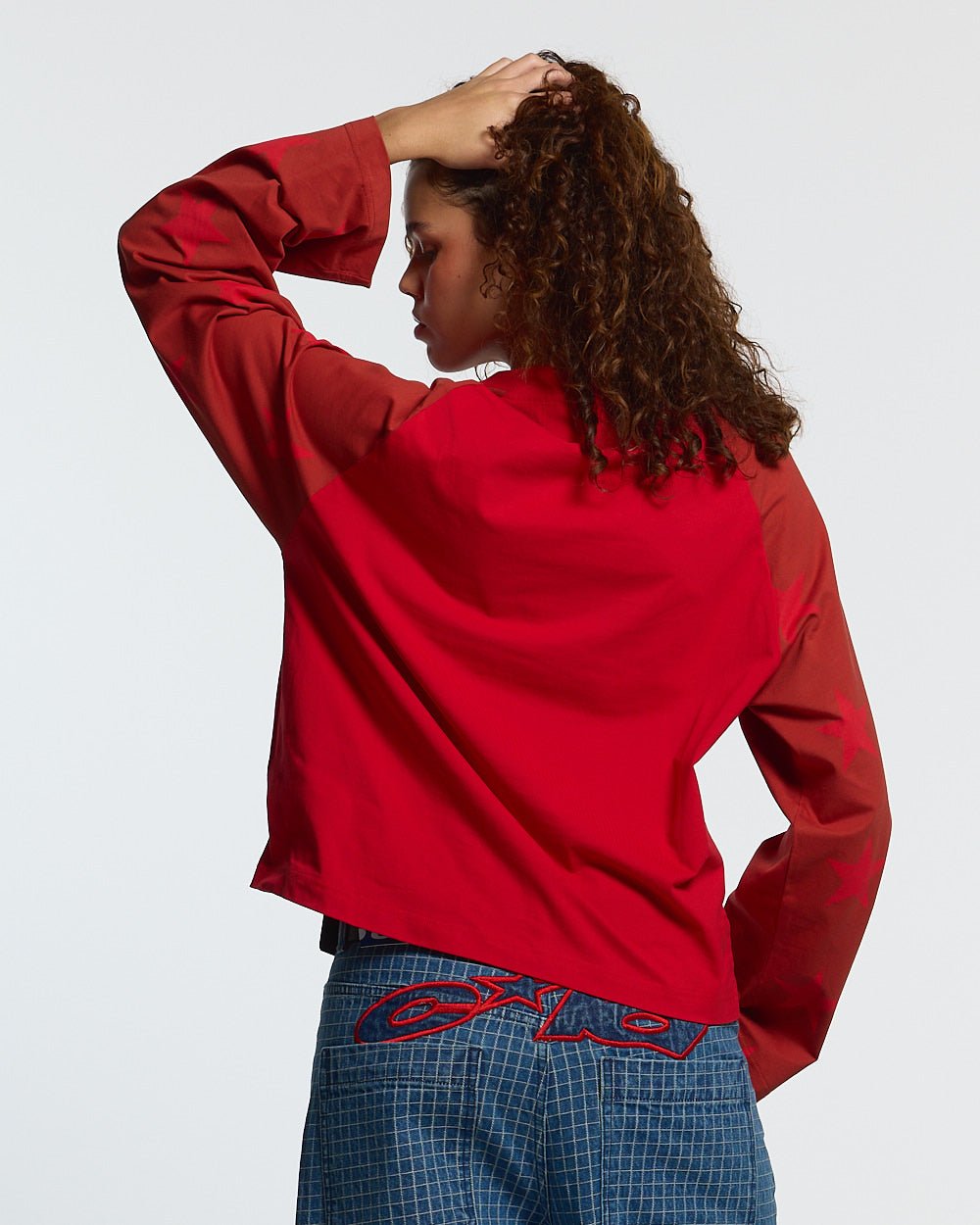 CONSTELLATION LANGARMROCK ROT UND BURGUNDY