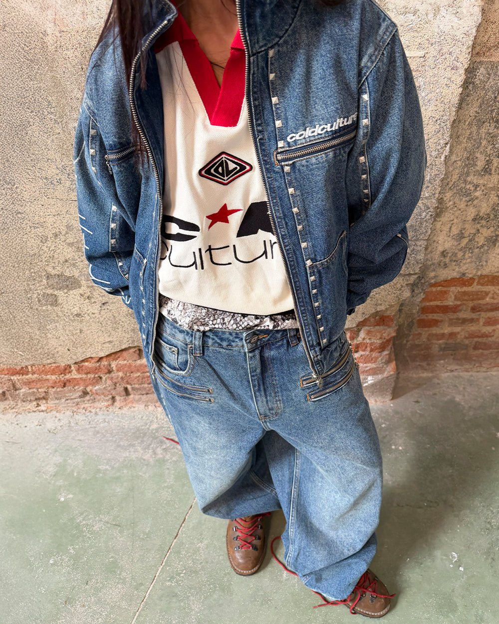 2010 DENIM JACKE BLAUER DENIM
