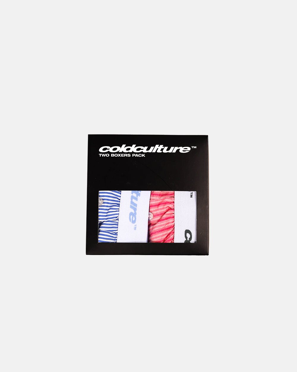 BOXER STRIPED PACK PINK/BLAU STRIEMEN