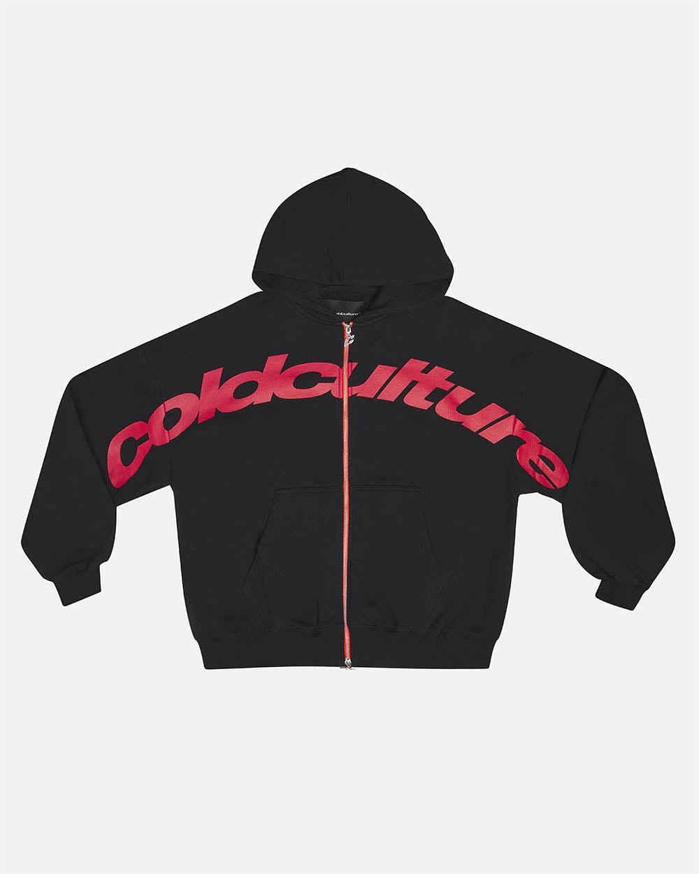 DRIVEN ZIP HOODIE SCHWARZ