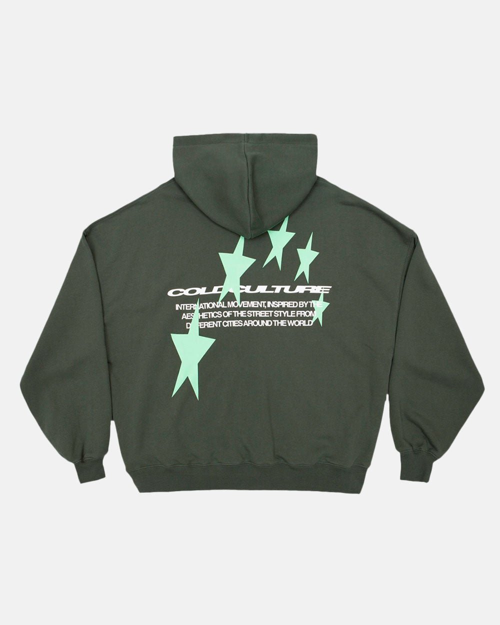 COSMOS ARC HOODIE DUNKELGRÜN