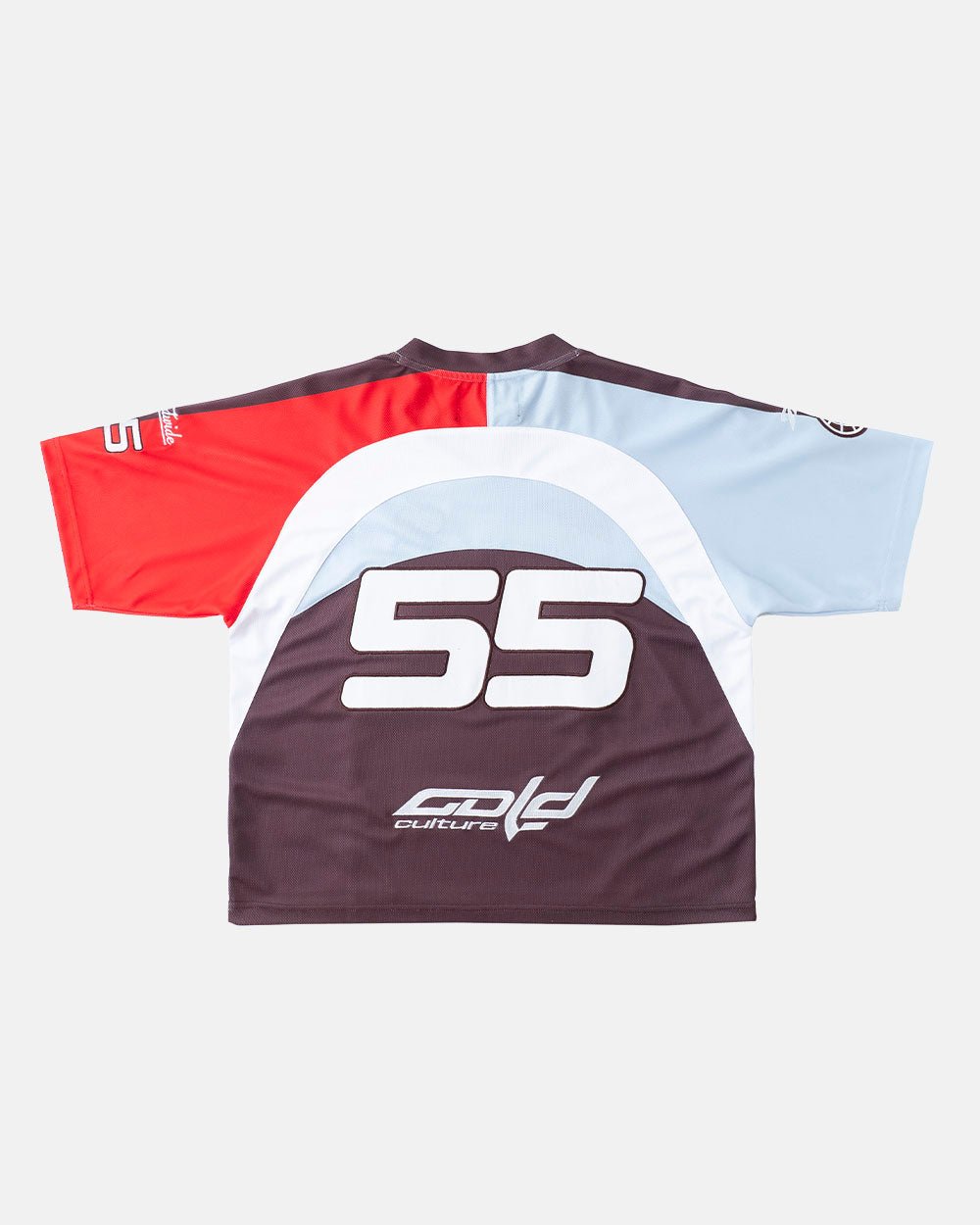 EISHOCKEY SPIELER TEE BROWN/ORANGE ROT