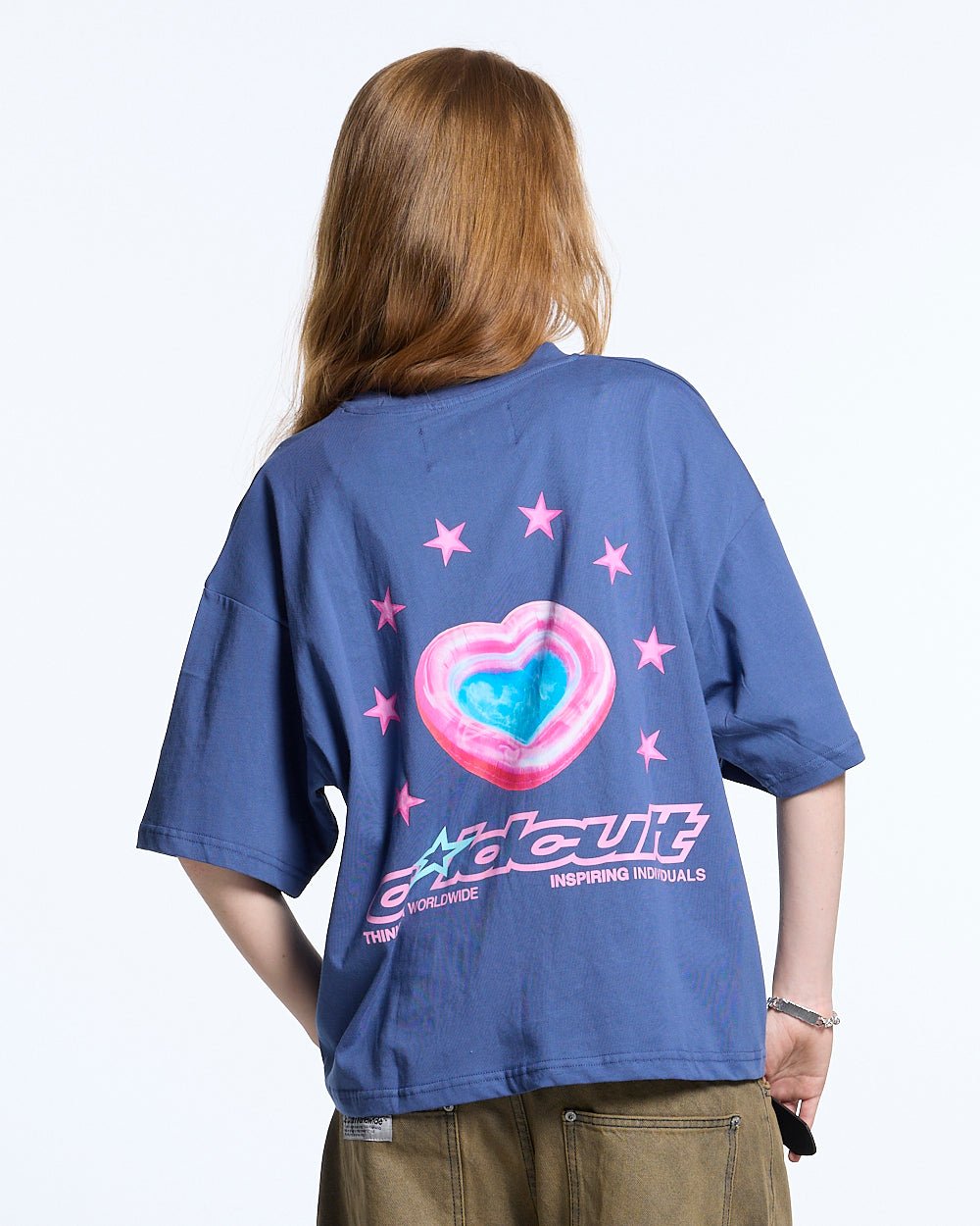 LOVERS POOL TEE KÜSTENBLAU