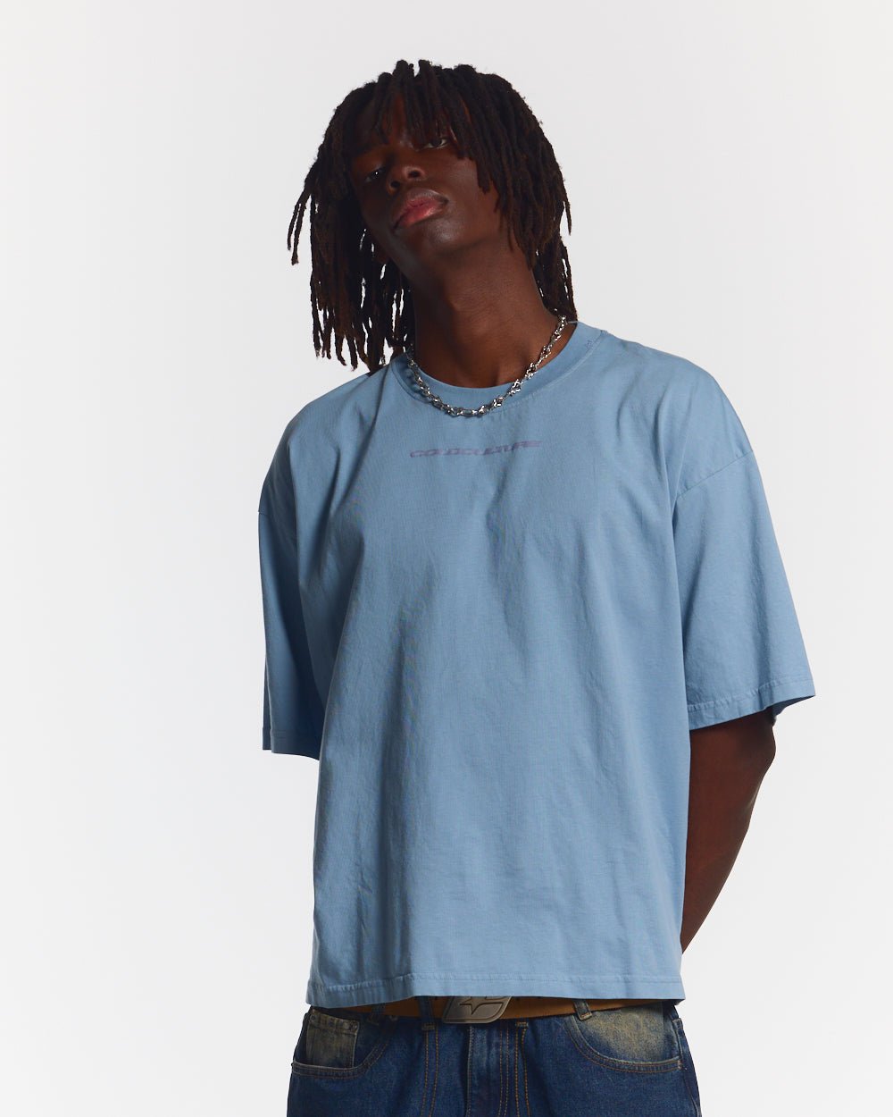COSMOS ARC TEE SHADY BLUE