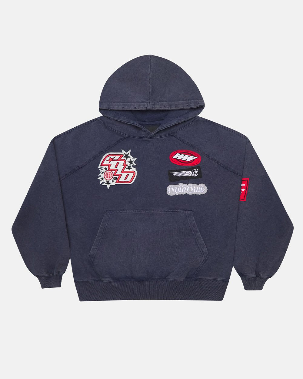 WALKER HOODIE DUNKELBLAU