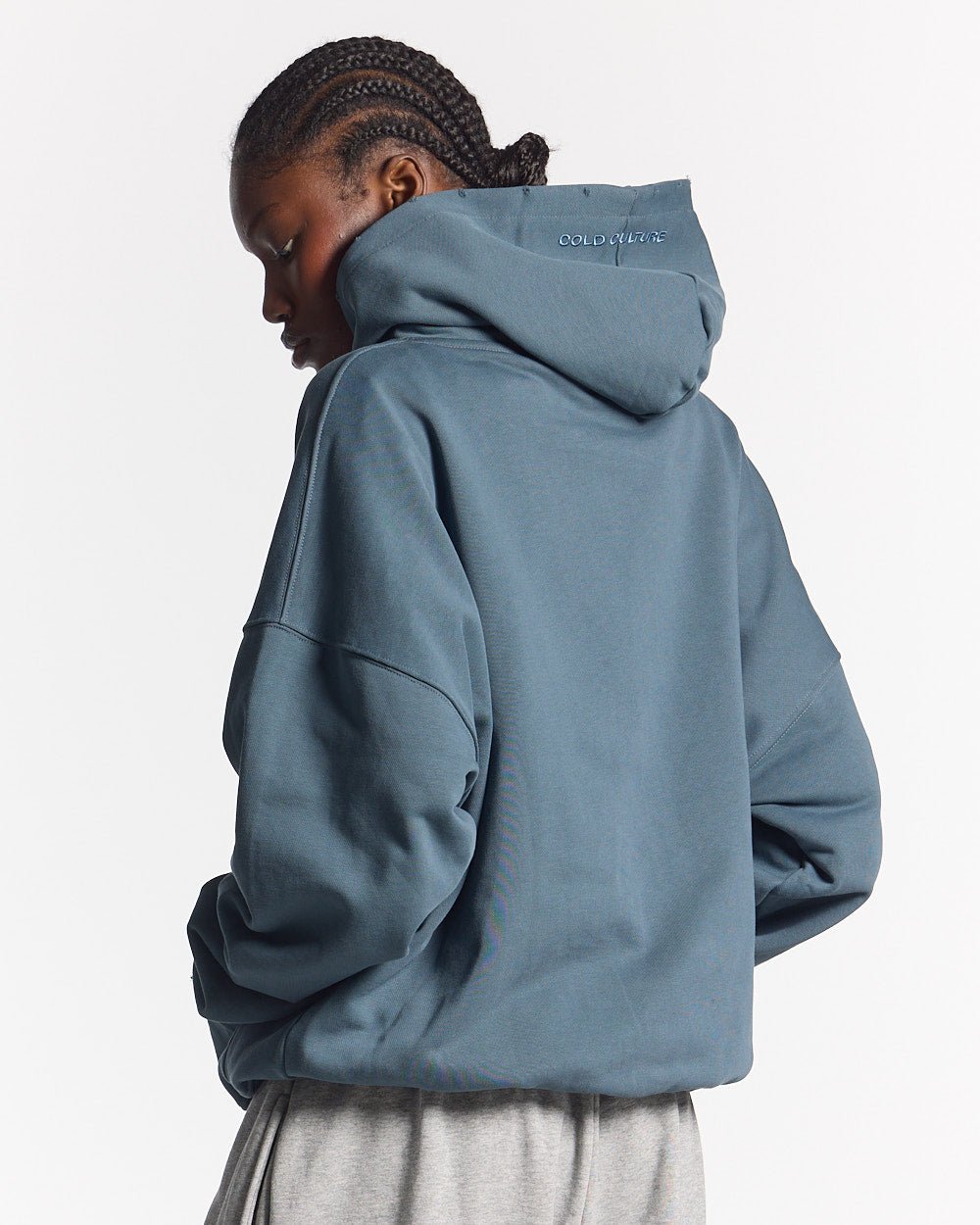 STARS HOODIE SCHWARTZBLAU