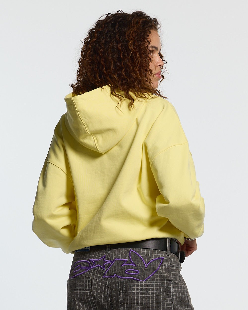ON ROAD HOODIE GELB UND BLAU