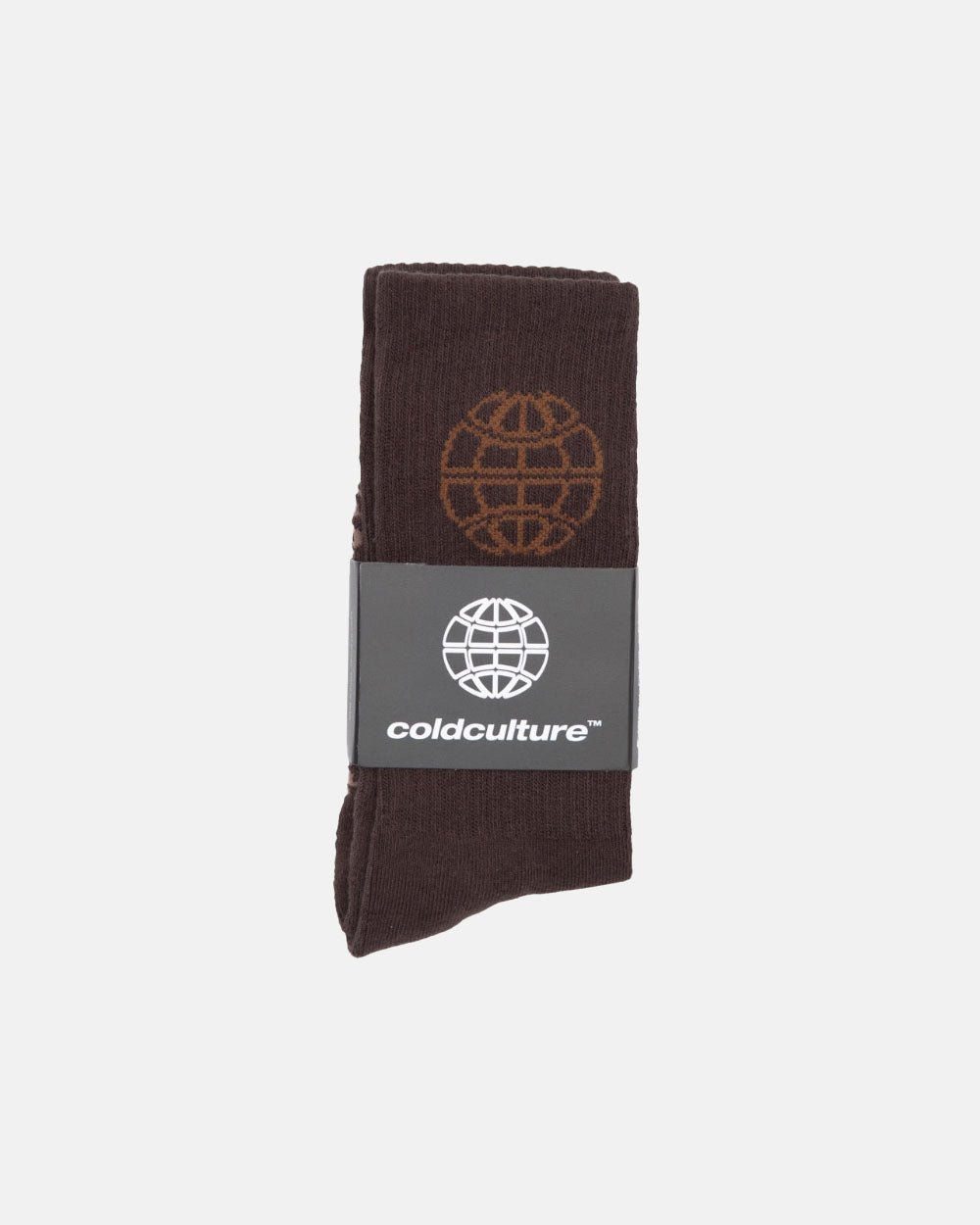 WELT BESTICKTE SOCKEN SCHWARZ-BRAUN