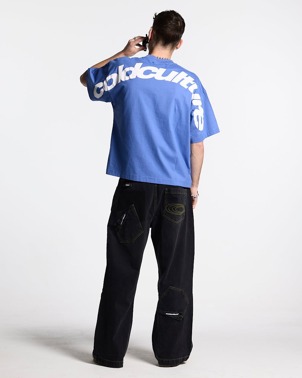 CURVED TEE AMPARO BLAU