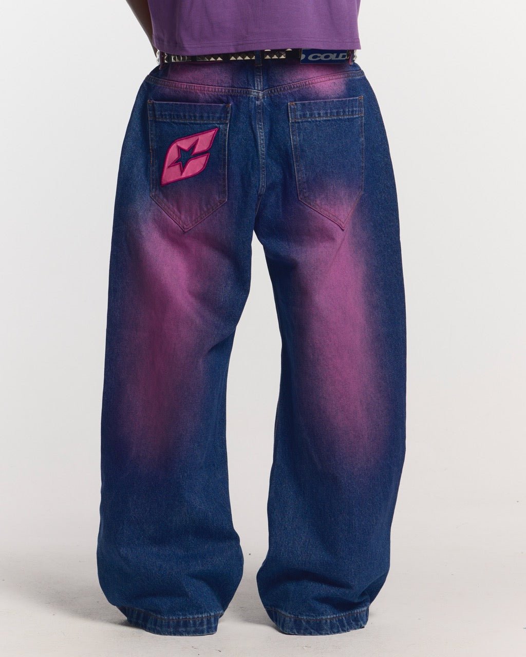 PRECIOUS V3 HOSIEN BLAU & ROSA
