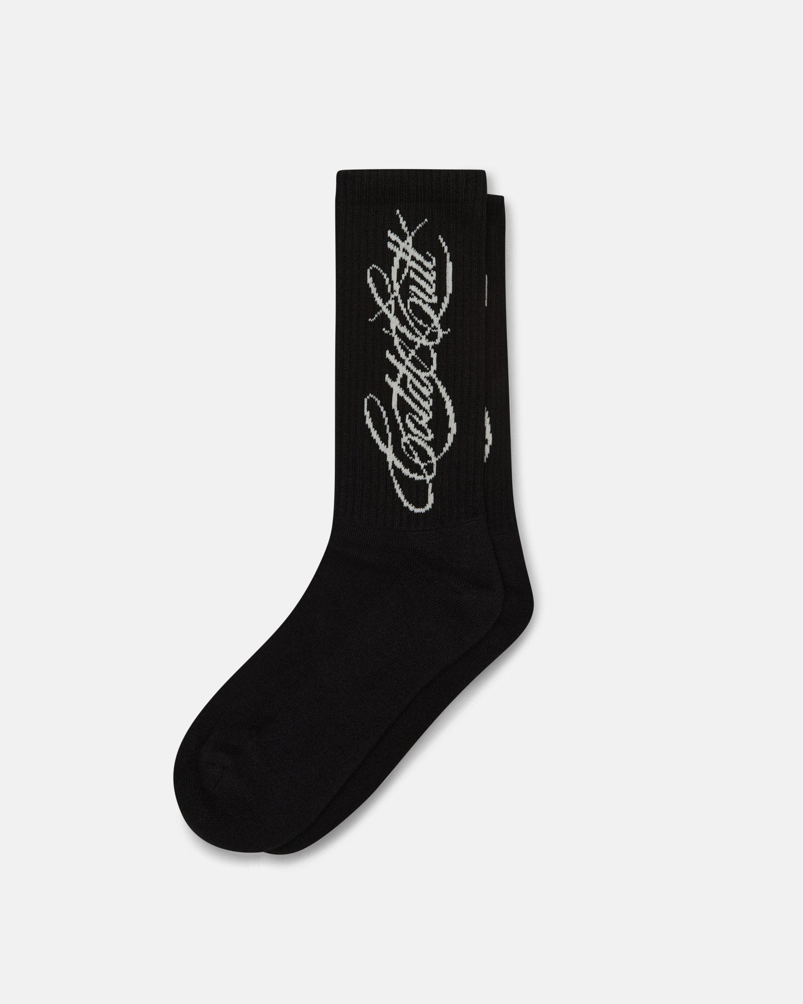 SCRIPT SOCKS PACK SCHWARZ