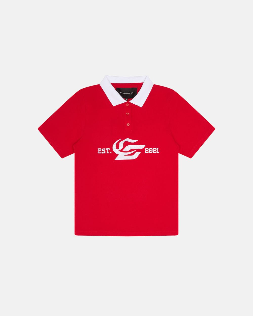 5th AURA SLIM POLO ROT