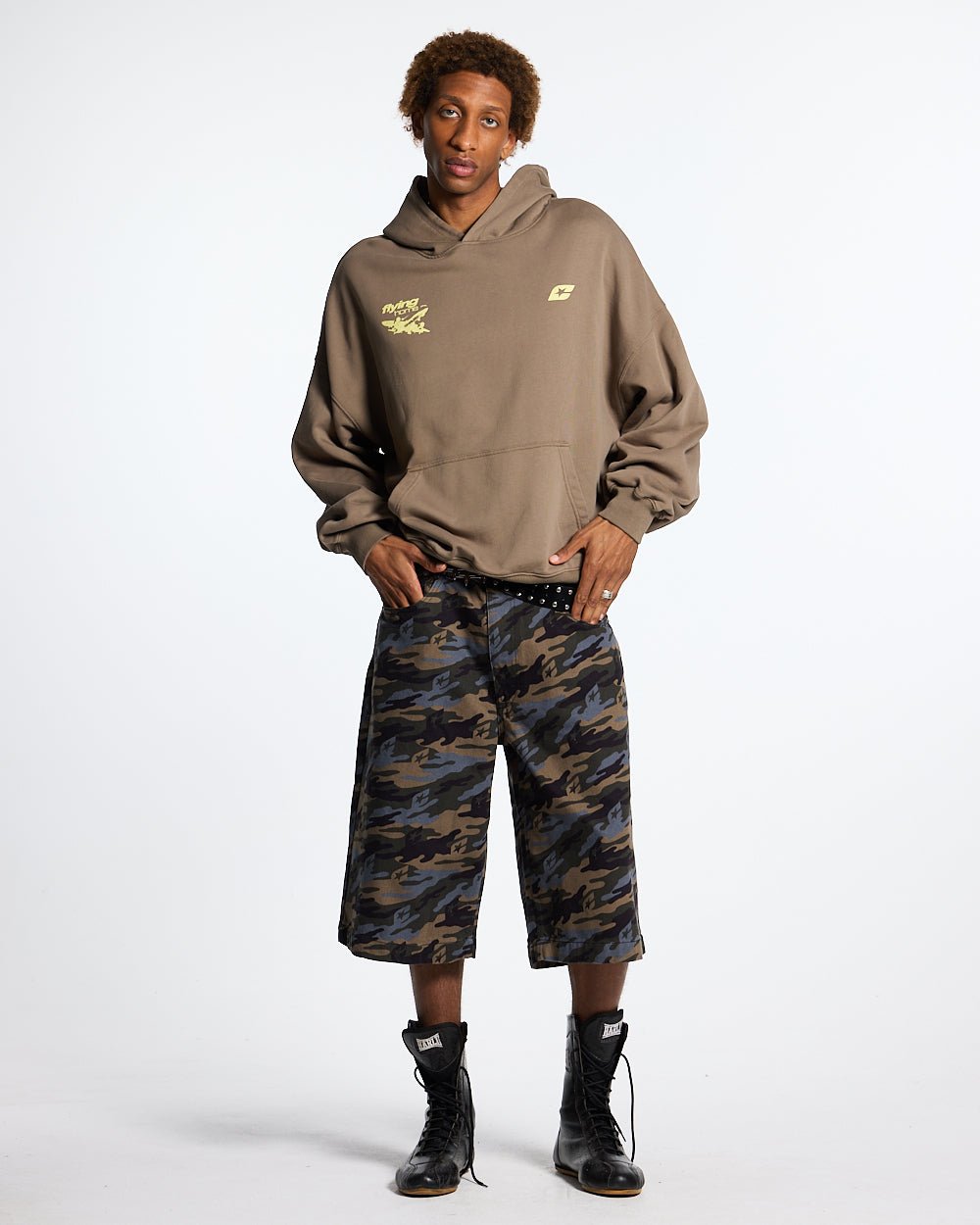 CAMO FORCE SHORTS CAMO GRÜN