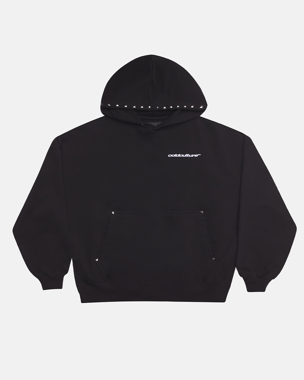 BADGES HOODIE SCHWARZ