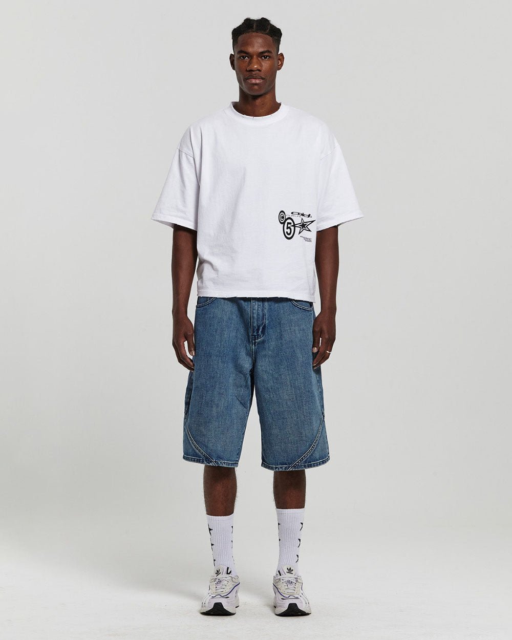 ASSEMBLY V2 SHORTS ACID BLUE DENIM