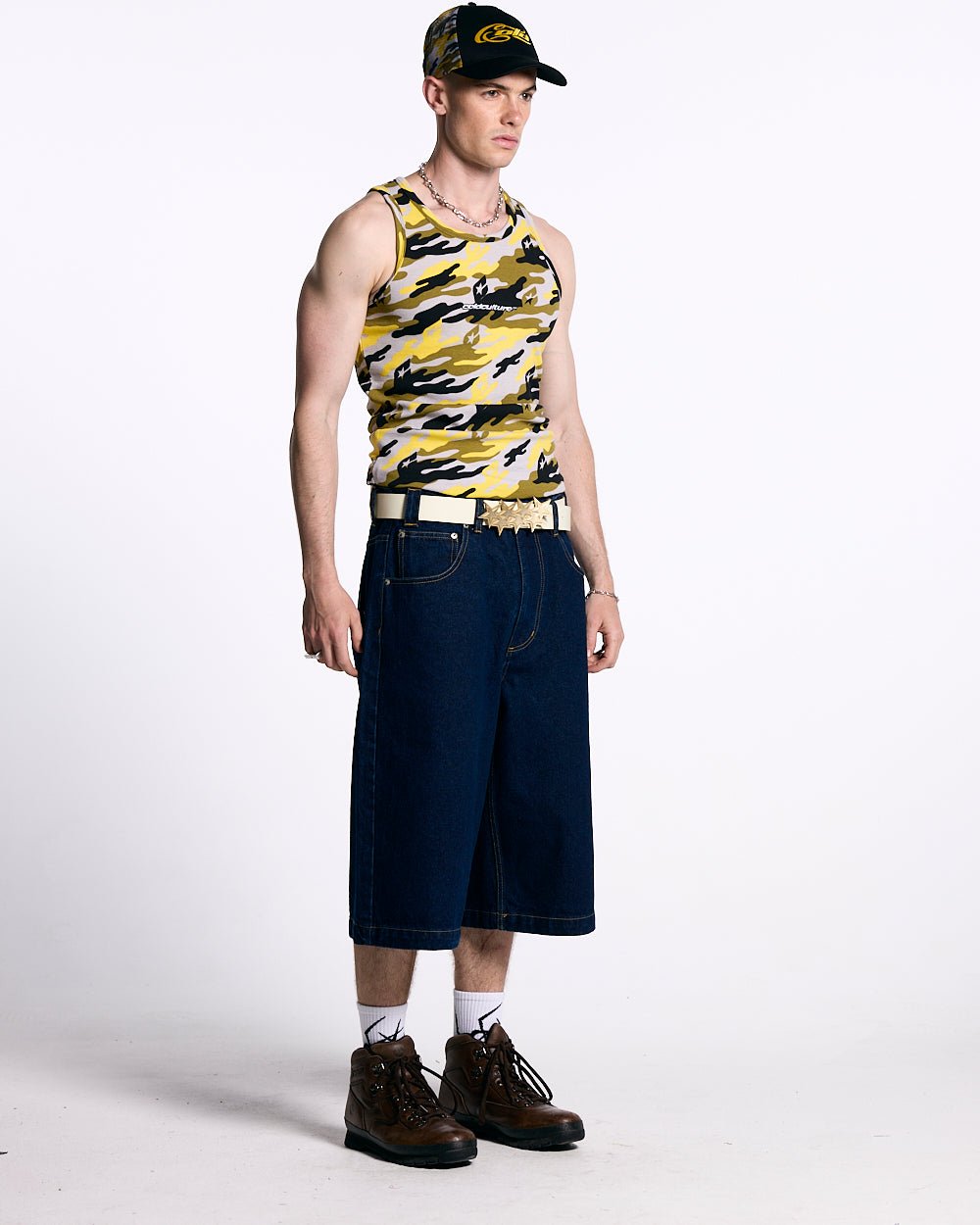 COWBOY SHORTS BLAU