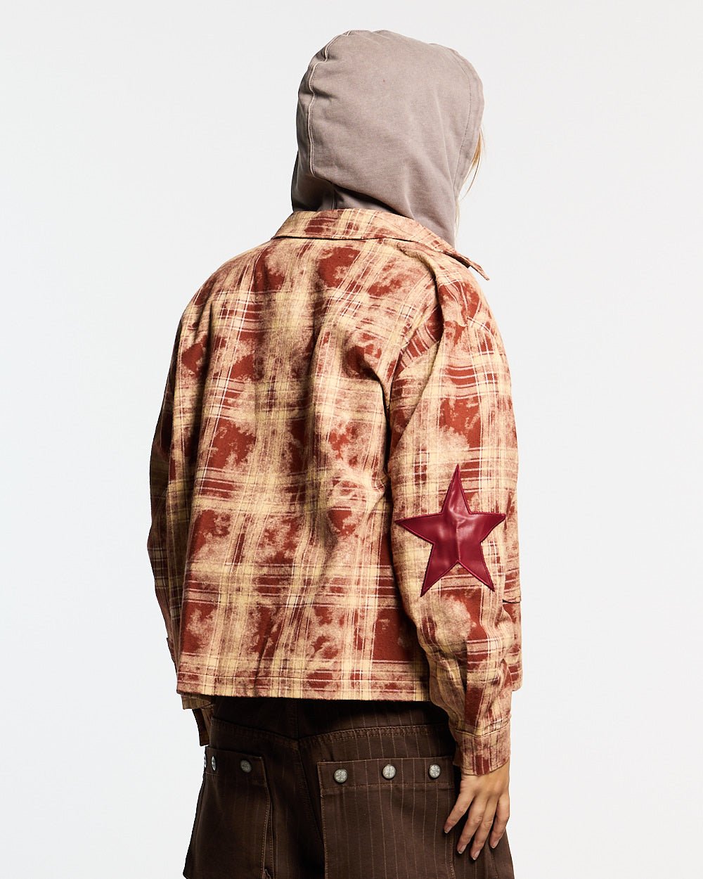 STARS JACKET BROWN