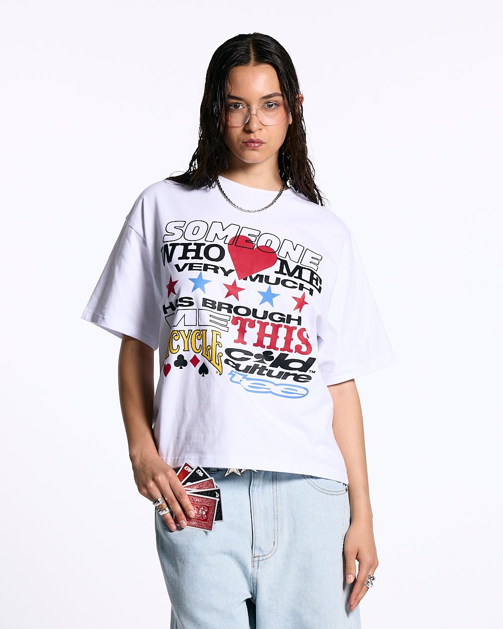SOUVENIR BICYCLE TEE WEISS