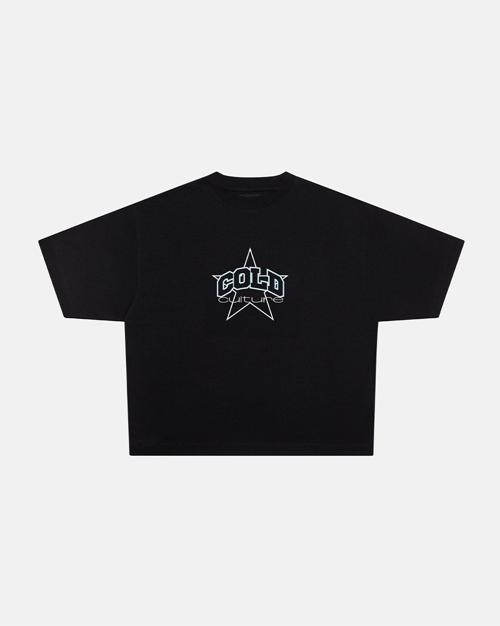 FROM COLD TO THE STARS TEE SCHWARZ