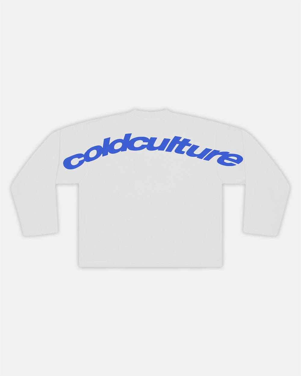 GEBÖGENE LANGARM T-SHIRT GRAU