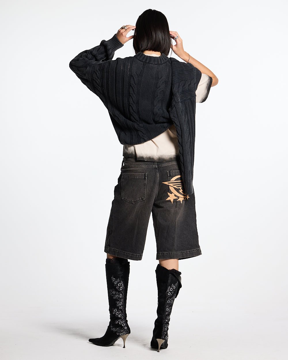 WIND SHORTS INTENSE GREY