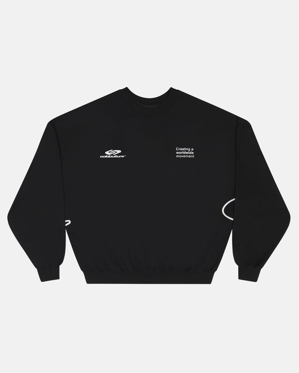DEFENSE CREWNECK SCHWARZ