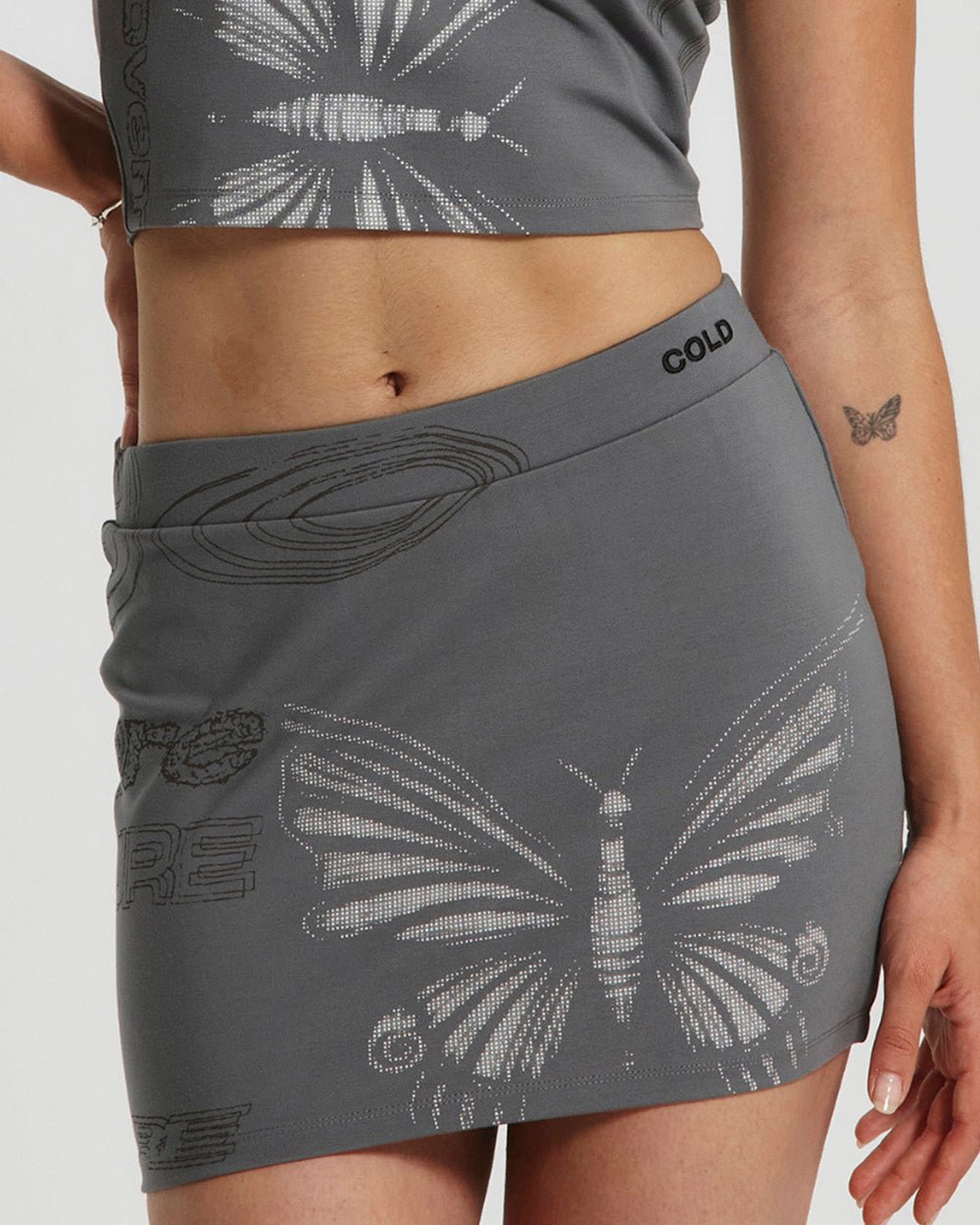 FLYING SKIRT SCHWERES GRAU