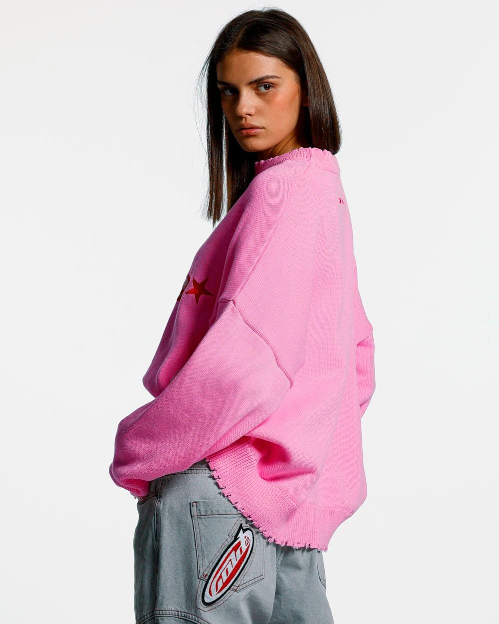 STARS KNIT PINK