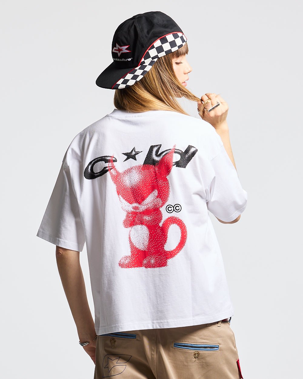 DEMON TEE WEISS