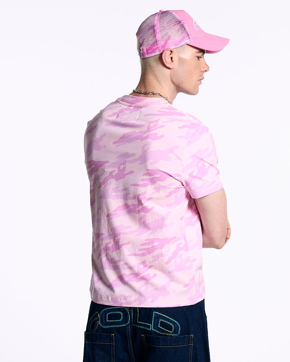 CAMO TEE PINK