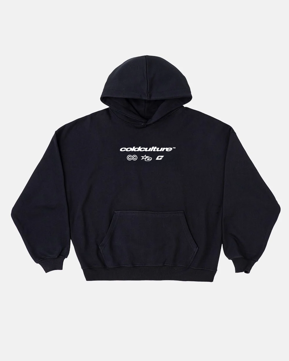 ELECTRIC SHINE HOODIE SCHWARZ