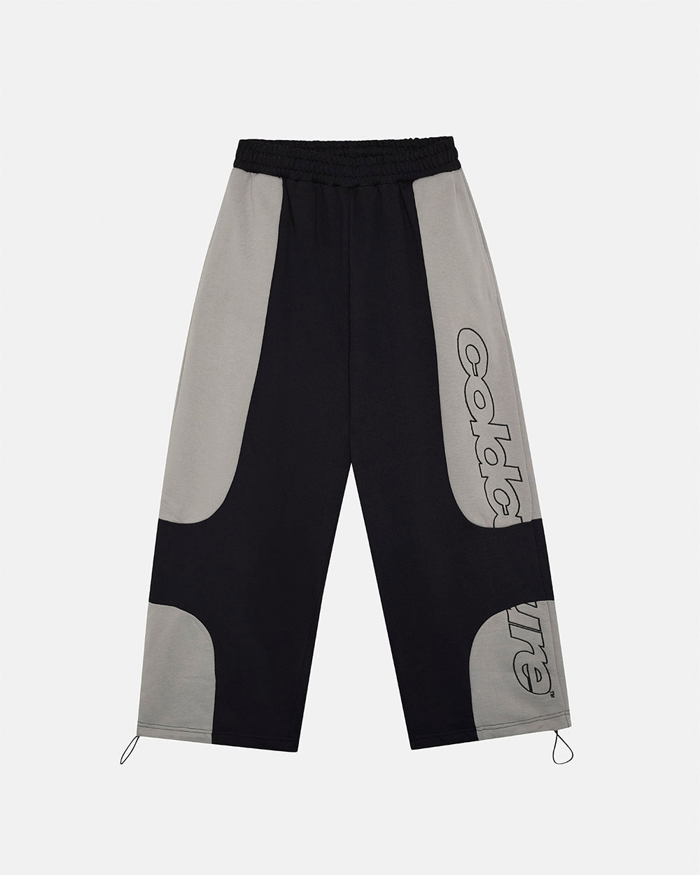 RIDER SWEATPANTS SCHWARZ & GRAU