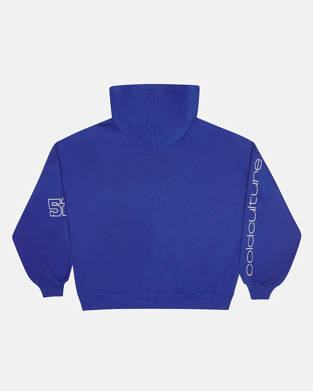 PRESTIGE ZIP HOODIE BLAU & WEIß