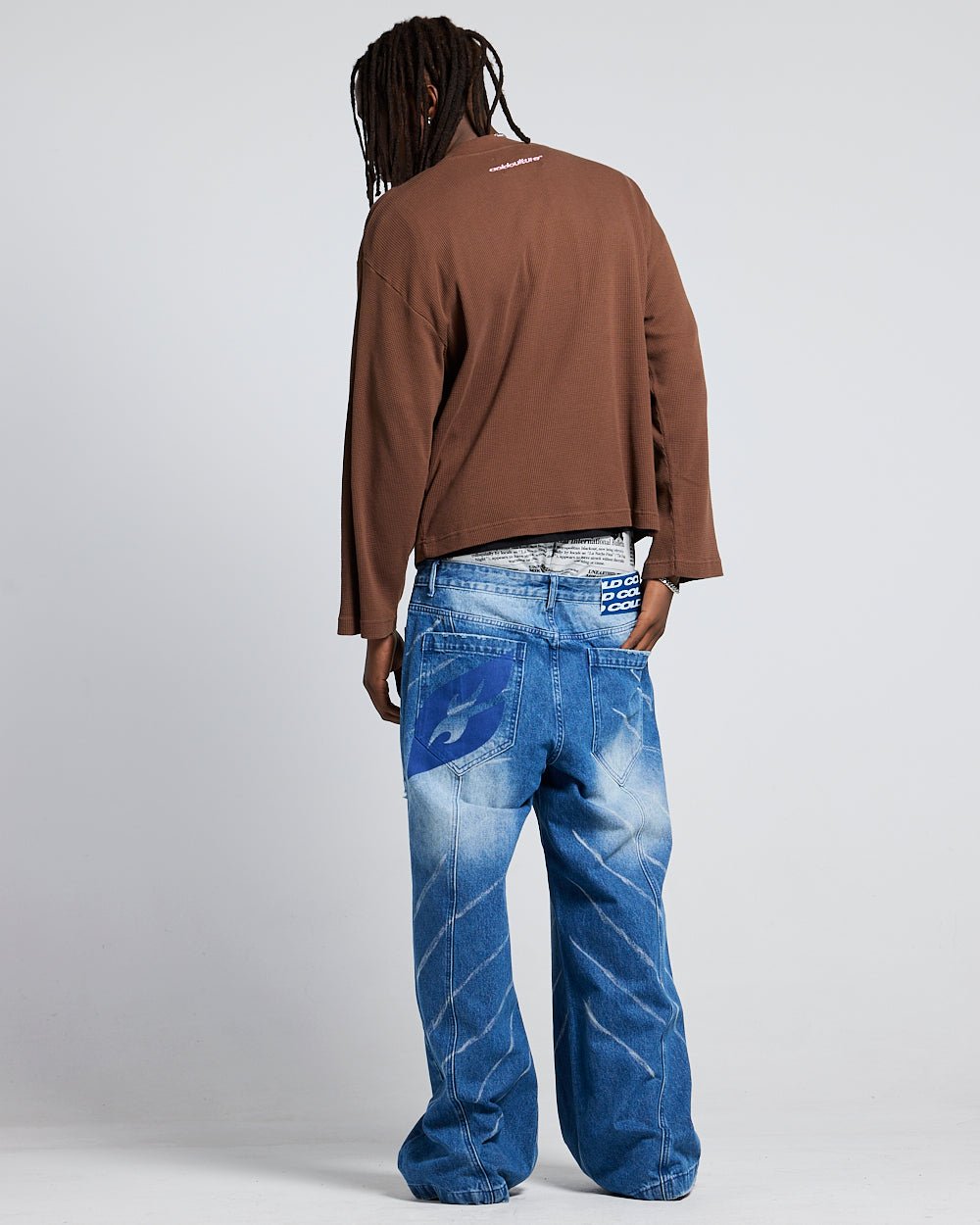 BURNT ICONS LONGSLEEVE OFF BROWN