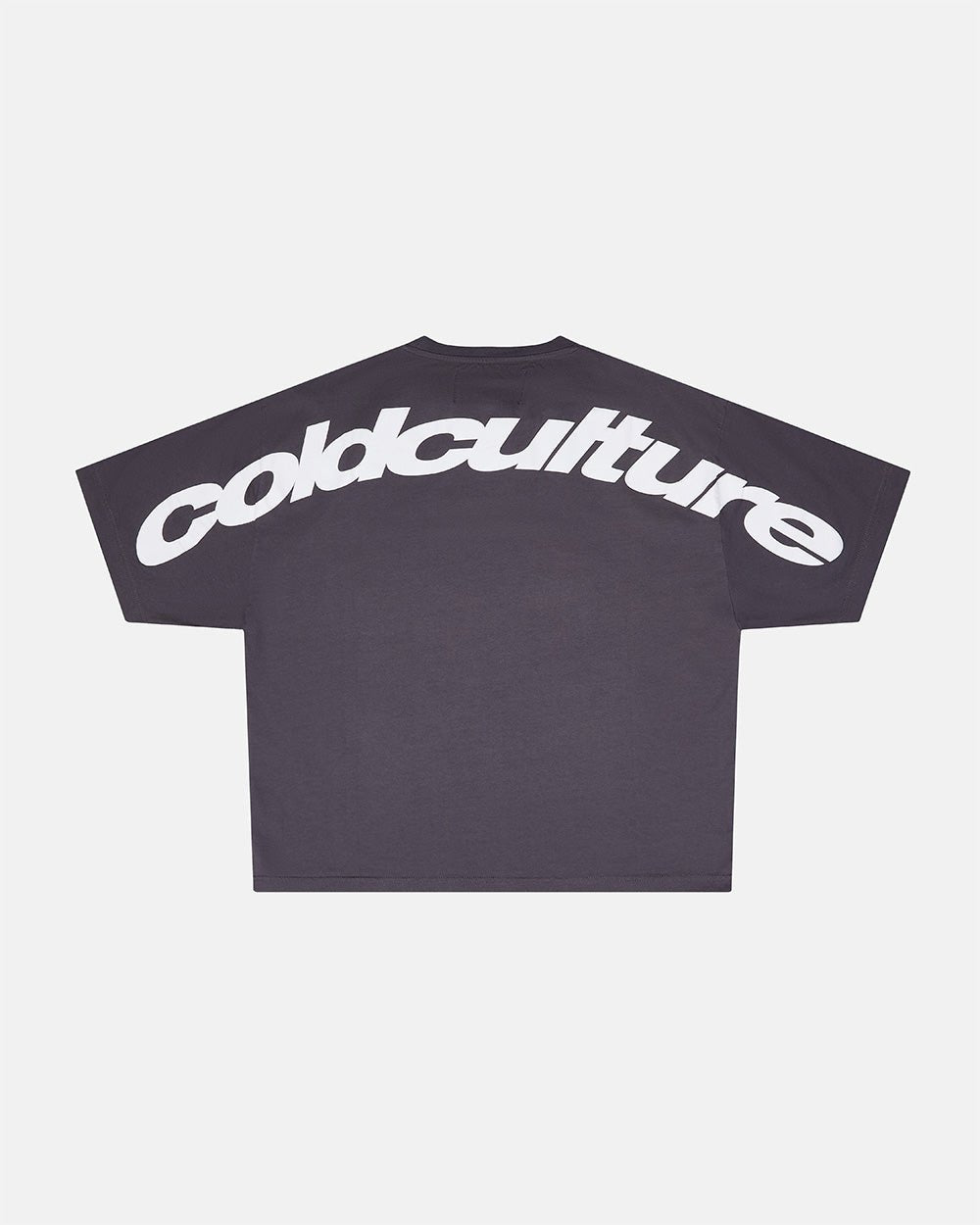 GEKURVTE T-SHIRT NEUNER EISEN