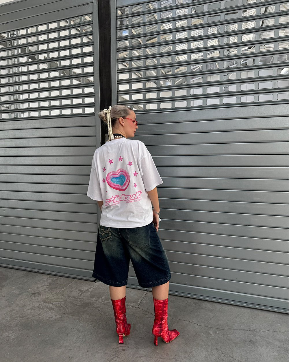LOVERS POOL TEE WEISS