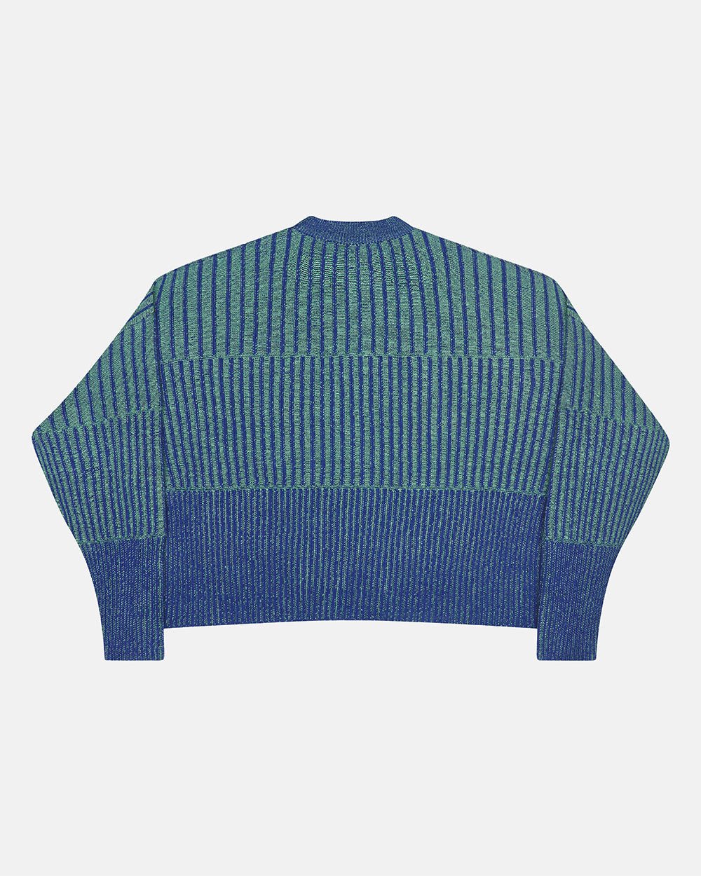 HYPERLINES STRICKT BLAU & GRÜN