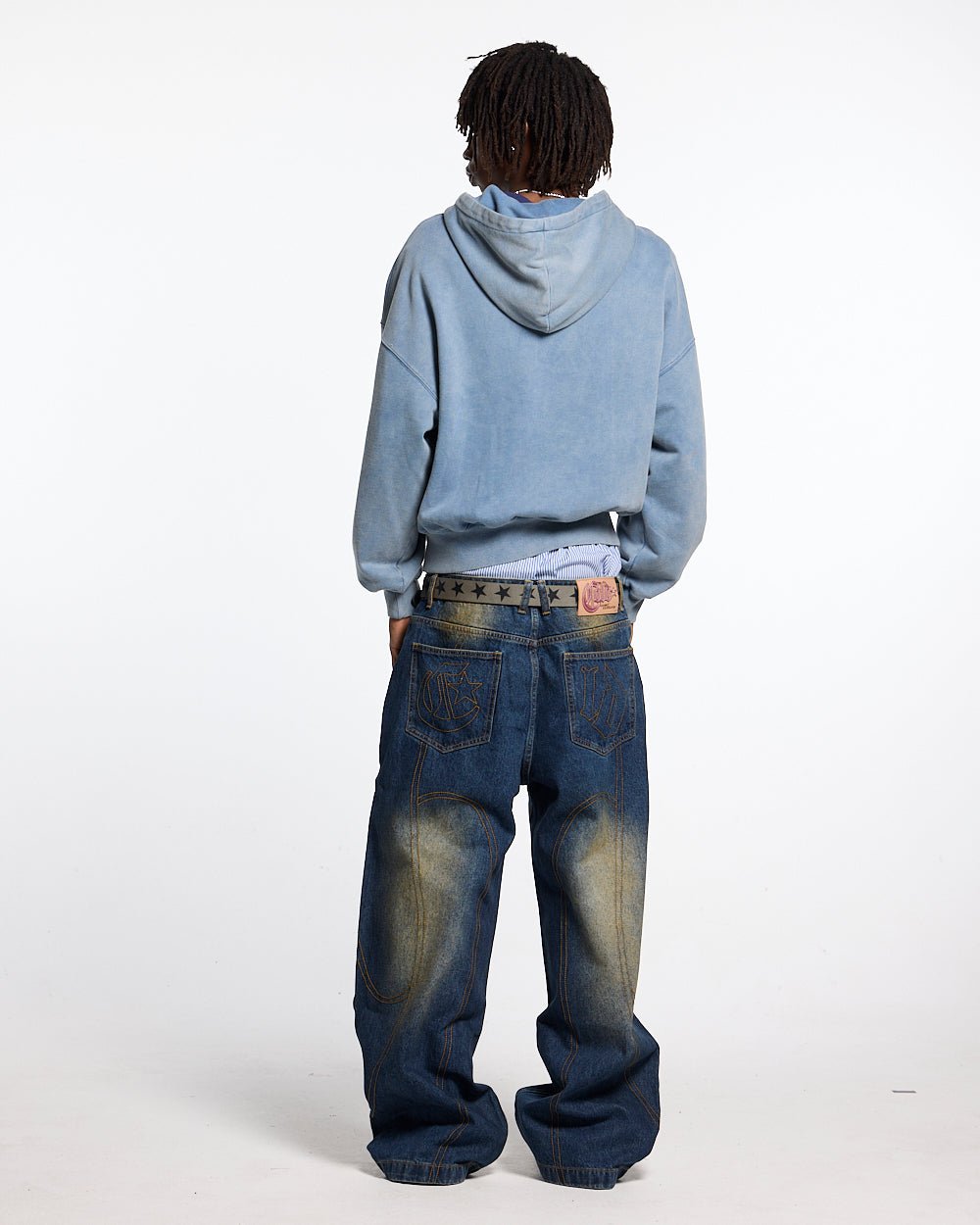 WALKER ZIP HOODIE GEBRÜHT INDIGO