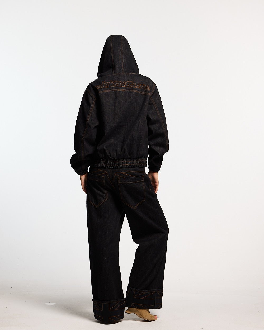 TOP BOY HOSSEN SCHWARZ DENIM