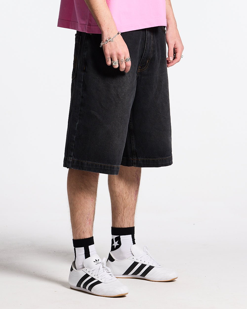 POCKET KO SHORTS SCHWARZ DENIM