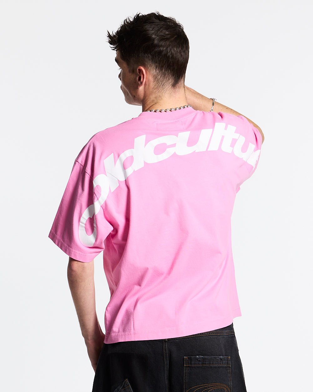 GEKÜRZTE TEE FUCHSIA ROT
