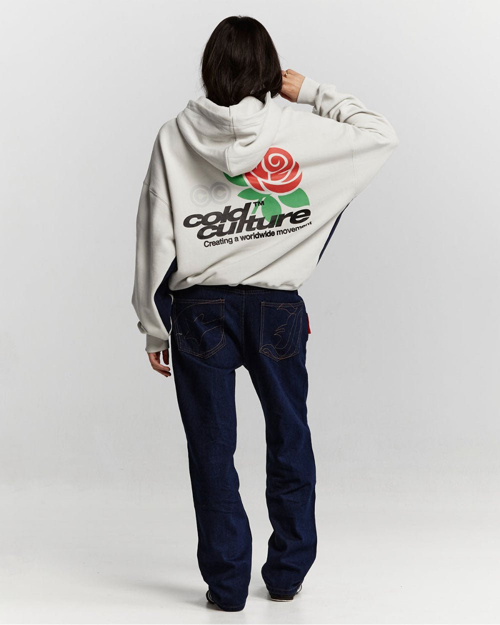 ROSE HOODIE PERLEGRAU
