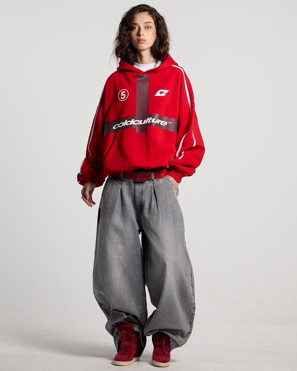 ZIEL ERREICHEN HOODIE ROT