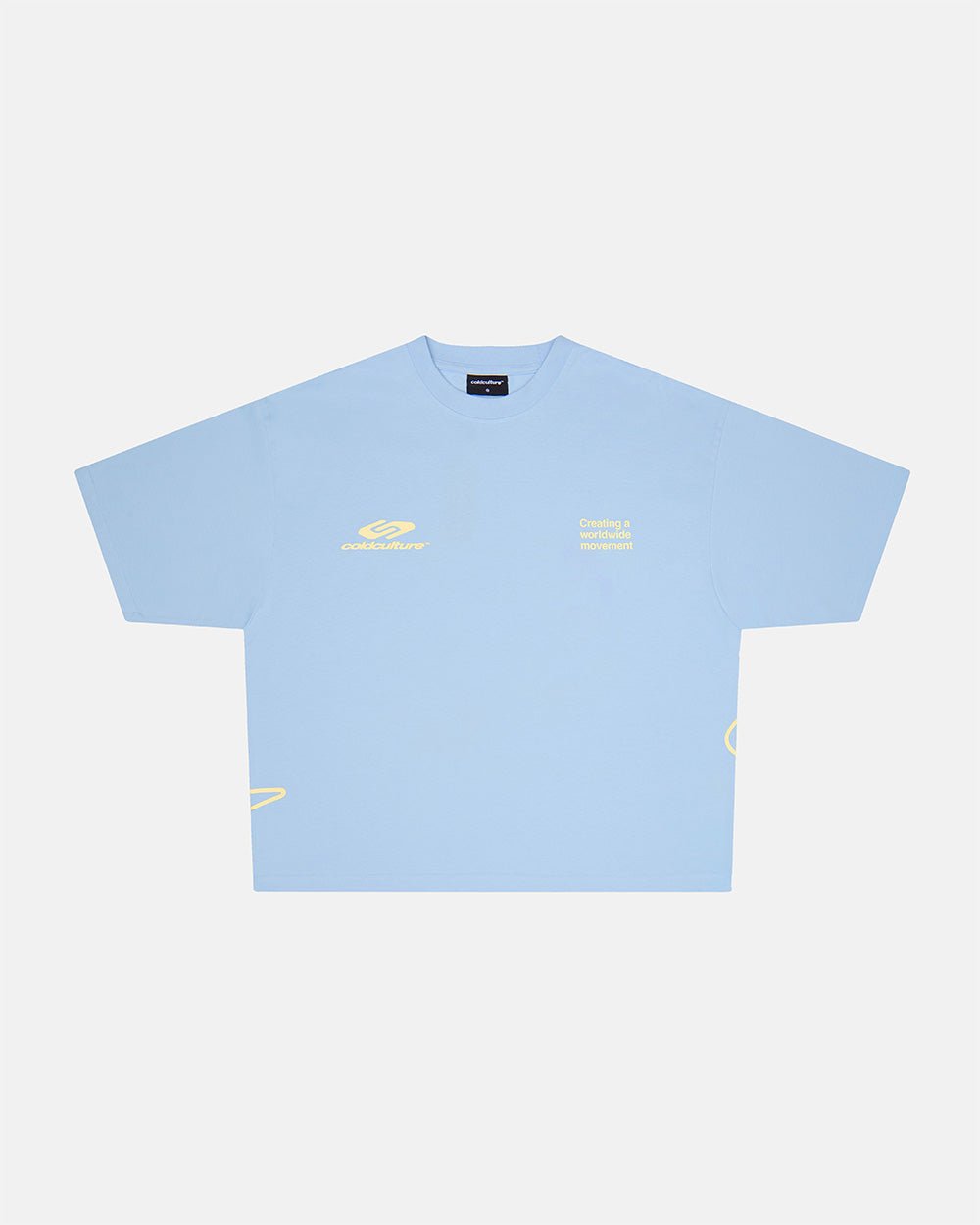 DEFENSE TEE BLAU