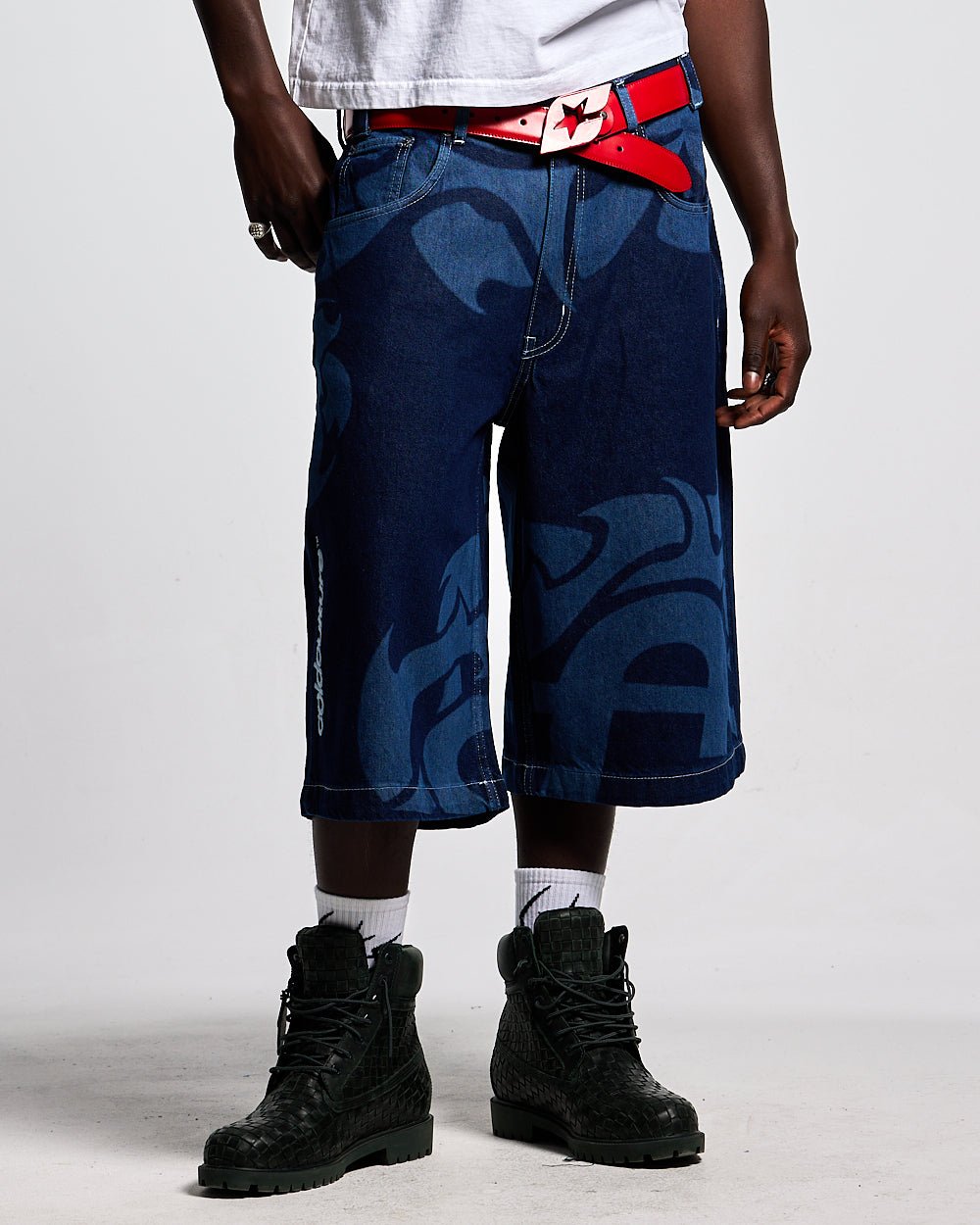 LASER DENIM BLAU JORTS