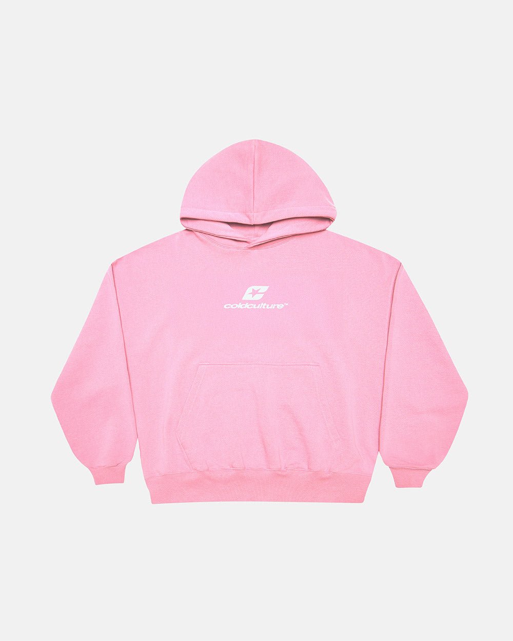GEBOGENER HOODIE PINK