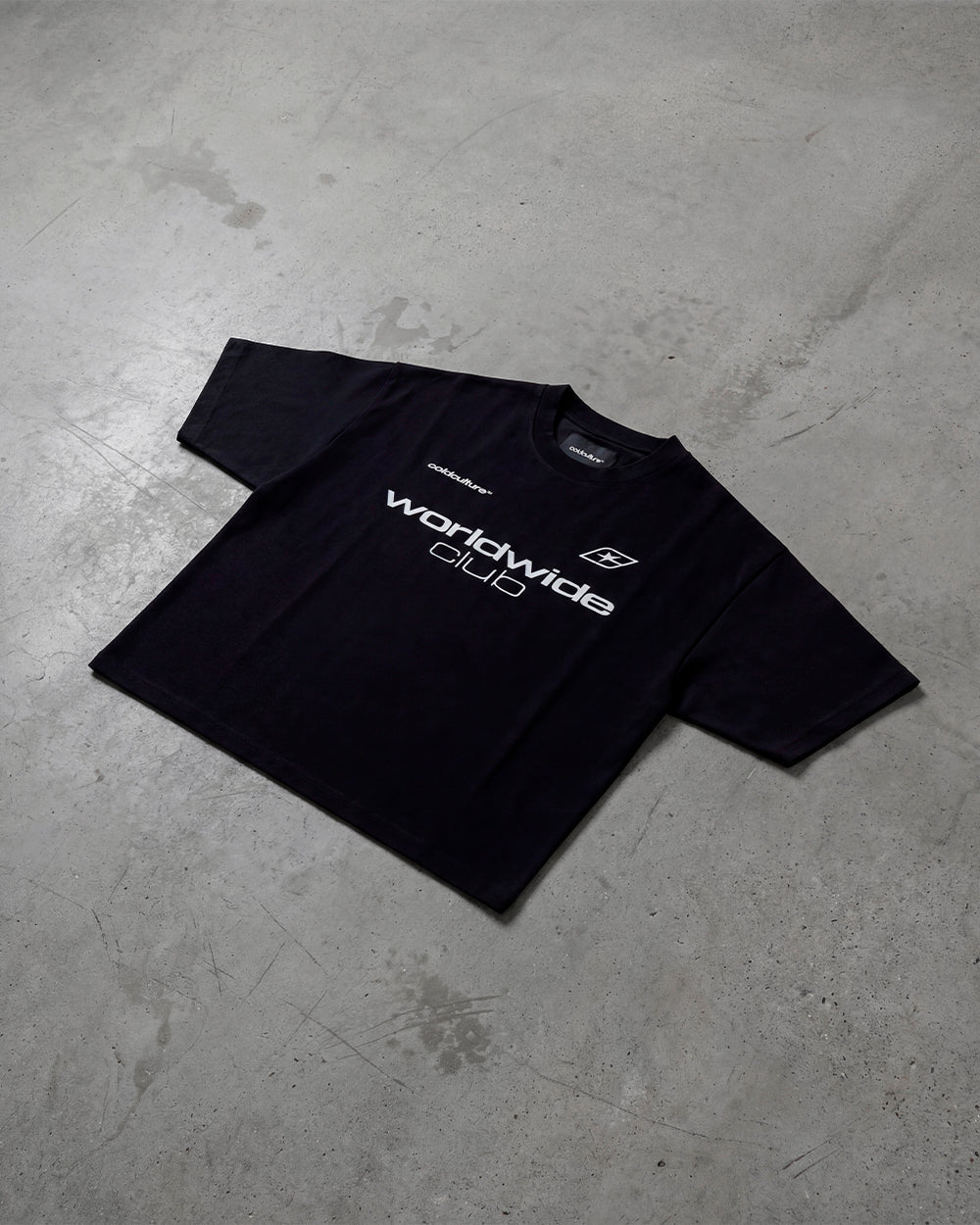 MR WORLDWIDE TEE SCHWARZ