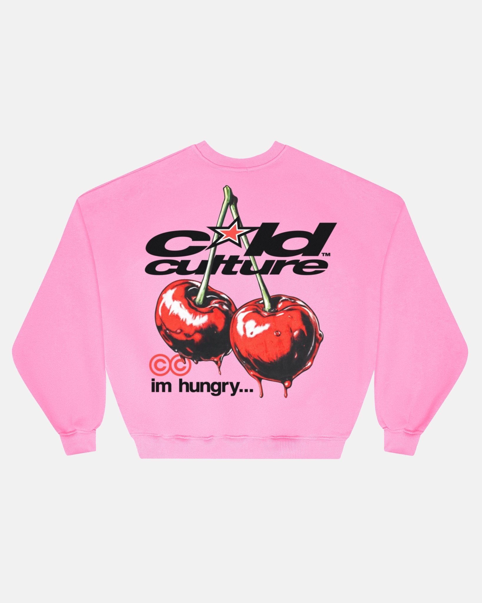 CHERRY CREWNECK PINK